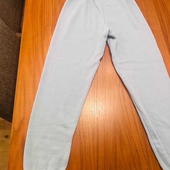 Aviator Nation Light Blue Pants with Rainbow Heart - Picture 2 of 3